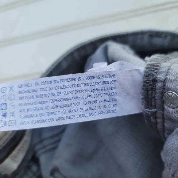 Forever 21 Gray Denim Stretch  Skinny Jeans Women’s  28x27 High-Rise Sz 28 - Picture 6 of 9